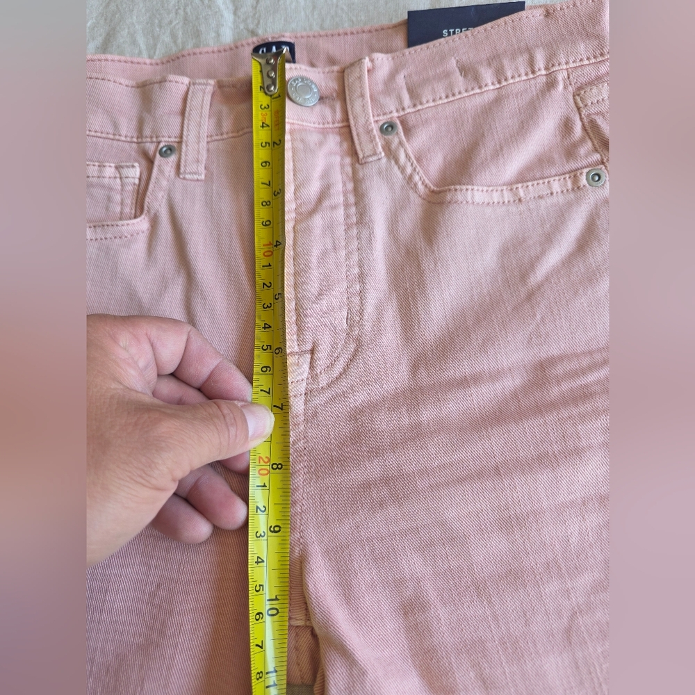 GAP Denim High Waisted Pants NWT - Picture 6 of 6